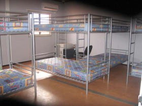 Curtin IDC beds in dormitory